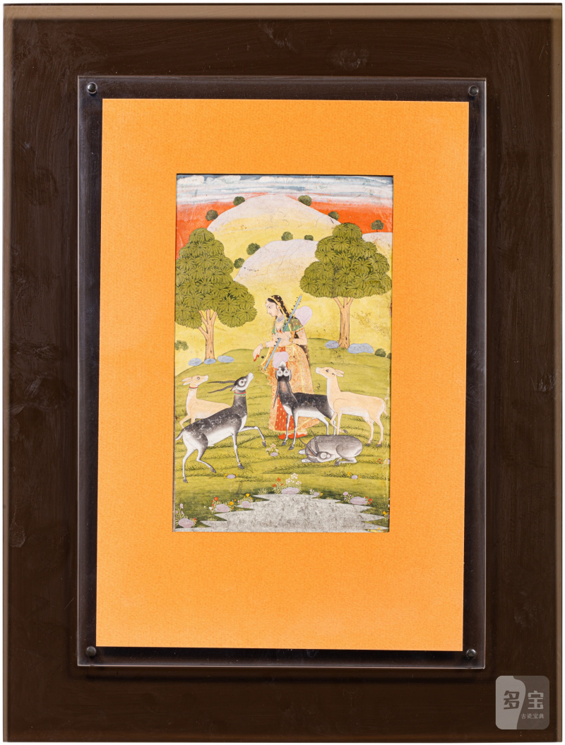 A study collection of eleven miniatures, India, Late 18th / 19th century - 图2